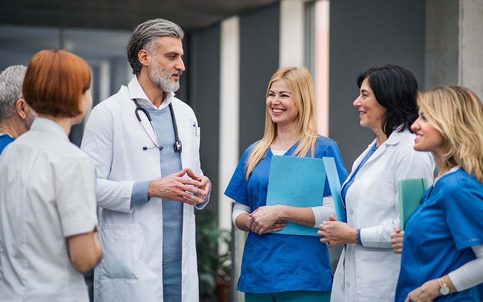group of medical staff